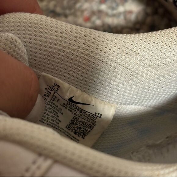 Nike Court Vision Low 11 Sneakers White Desert Sand Leopard Print- Size 7.5 - Picture 11 of 11